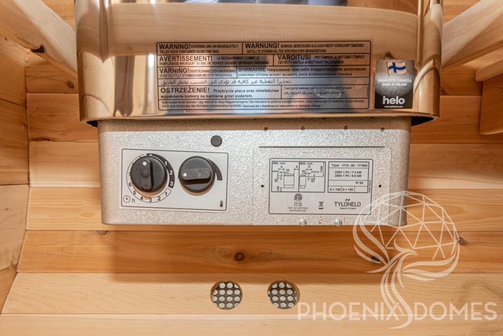 Tranquility Sauna - Phoenix Domes