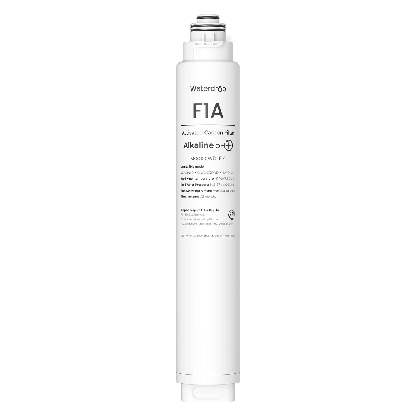F1A Filter for Waterdrop X Series Reverse Osmosis System
