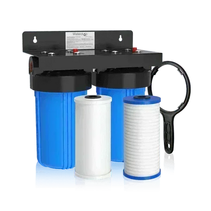 Waterdrop WHF21-PG 5 Micron 2-Stage Whole House Water Filtration System