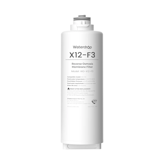 F3 Filter for Waterdrop X12 Reverse Osmosis System | 1200 GPD