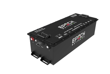 Epoch Batteries 48V 160Ah - LiMax Series - Lithium (LiFePO4) Golf Cart Battery - Complete Kit