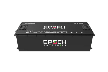 Epoch Batteries 48V 160Ah - LiMax Series - Lithium (LiFePO4) Golf Cart Battery - Complete Kit