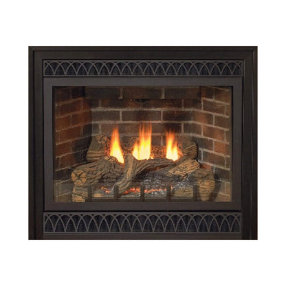 White Mountain Hearth (Empire) Tahoe 42-Inch Natural Gas Direct Vent Deluxe Fireplace [DVD42FP] (SAK56218)
